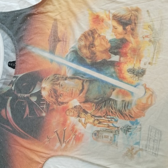 Star Wars Asymmetrical Women's Top - Picture 5 of 7